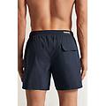 costume boxer mare tinta unita lunghezza media uomo blu taglia m