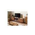 mosayk #111 mobile tv in legno di acacia laccato / natur 170x42x48