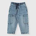 pantalone in jeans da bambino blu taglia 24m