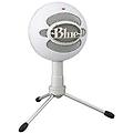 microfoni blu microfono snowball ice per registrazione e streaming su pc bianco