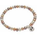 bracciale di perle donna argento 925 gioiello yel303-s9
