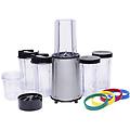 frullatore bl-4445 set completo 17 pezzi per ingredienti secchi e umidi