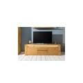 mobile tv in legno di quercia selvatica 173x40x53 oliato naturale kent #110