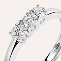 anello trilogy firmamenti oro bianco diamante collezione firmamenti misura 54 oro bianco