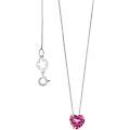 collana oro 750 (18kt) con pendente donna fantasia di topazio glb 1548