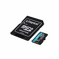 scheda di memoria micro sd con adattatore canvas go! plus 256 gb