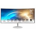 monitor pc pro mp341cqw 34 uwqhd 100hz va curvo 1ms freesync altoparlanti bianco