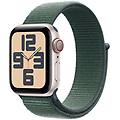 watch se gps + cellular 40mm oled alluminio bianco stella loop sportiva verde lago s/m