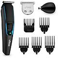 tagliacapelli multifunzione groom set 7 in 1 senza fili 120min 13 lunghezze led