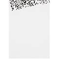 t-shirt donna in cotone pima con grafica animalier lucida bianco donna small