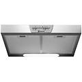 cappa aspirante lfu216x duttata/ricircolo 60cm acciaio inox 272 m&sup3;/h