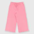 pantalone in seersucker da bambina rosa taglia 12m