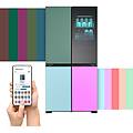 instaview moodup gmv960nnme frigo multidoor classe e 617l colore personalizzabile
