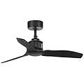 barcelona just fan small ventilatore nero opaco nero