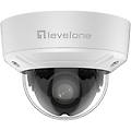 levelone telecamera ip dome esterno 2mp zoom 4x h. 265 poe fcs-3461