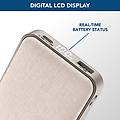 caricabatterie portatile power bank glam bianco