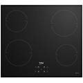 - hii64401qt piano cottura a induzione elettrico 59 cm 4 zone nero