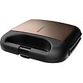 BLACK AND DECKER black+decker bxsa753 sandwich maker 750w piastre grill antiaderenti 21 5x12 5 cm luce a temperatura