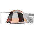 - tenda da campeggio 4 persone grigio e arancione impermeabile