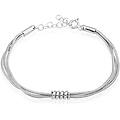 bracciale catena silver collection argento rodiato collezione silver collection bianco