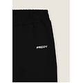 pantaloni slim in interlock con dettagli lucidi jet black uomo extra large