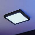 lampada da parete a led fueva 6-z nera 22 cm