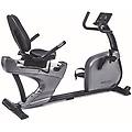 brx r3000 recumbent ergometro black