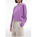 pantaloni joggers donna in tessuto popeline tinto in capo canapa donna large