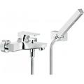 miscelatore esterno per vasca con doccino serie seven se124110cr cromato ottone