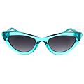 occhiali da sole unisex guess gu7811 shiny light blue degradate senza marca