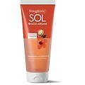 bottega verde sol ibisco argan bagnodoccia doposole setificante con olio di ibisco e olio di argan