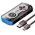 scheda audio gaming cvab0 amplificatore usb-c rgb 7. 1 canali virtuali