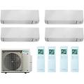climatizzatore condizionatore quadrisplit perfera all season nuovo 2024 4mxm80a + ftxm25a + ftxm35a
