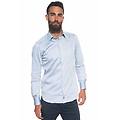 camicia classica da uomo grigio