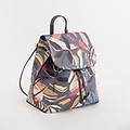 zaino jasper zaino grigio/multicolore taglia unica