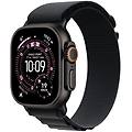 watch ultra 3 gps + cellular 49 mm con cassa in titanio nero e piccolo alpine loop nero