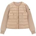 cardigan bimateriale