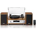 - piatti audio mc-160wd trasmissione manuale radio integrata ingresso aux bluetooth lcd legno