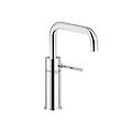 miscelatore lavabo con scarico push serie velis ve125118/2cr cromato ottone