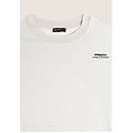 felpa donna corta comfort fit in felpa poliestere gardenia donna large