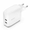 Belkin Caricabatterie Da Parete Dual 30w Porta Usb C Bianco