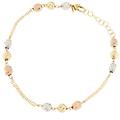 bracciale donna oro giallo bianco rosa gl100670