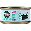 nature kitten 24 x 70 g tonno & aloe vera nuovo