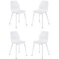 - paule sedia moderna set da 4