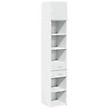 - mobile sottile bianco 40x42 5x225 cm in truciolato