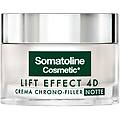 somatoline cosmetic lift effect 4d crema chrono filler notte 50 ml