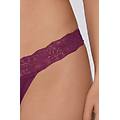 brasiliana cotone e pizzo riciclato donna rosso tamaño m