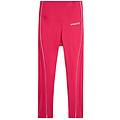 leggings 7/8 vita alta con bordature a contrasto