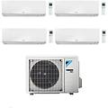 climatizzatore quadri split bluevolution serie ftxm-r perfera 9+12+12+12 con 4mxm80a9 r-32 wi-fi