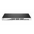Dlink Switch 24 Porte Gigabit Poe 4 Porte Sfp Jumbo Frame 370w